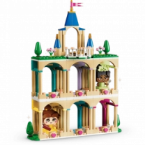 Конструктор LEGO Disney Princess Минипринцессы Бель и Тиана с замком