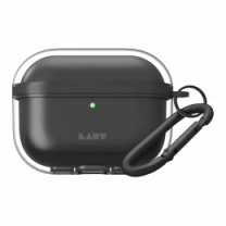Чехол для наушников LAUT AERO PROTECT для AirPods Pro 3 Black Crystal (L_APP3_AP_BK)