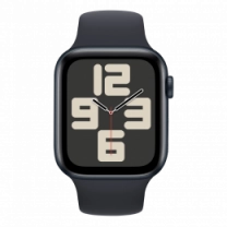 Смарт-годинник Apple Watch SE (gen 2) 2023 44mm Midnight Aluminum Case with Midnight Sport Band M/L (MRE93)