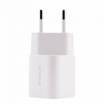 Адаптер Proove Silicone Power Plus 20W (Type-C+USB) (white)
