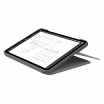 LOGITECH Combo Touch for iPad (10th gen) - OXFORD GREY - US - OTHER - INTNL-973 - NO EDGE PAINT
