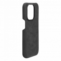 Чохол Kartell  for iPhone 15 Pro MagSafe Alcantara Grey