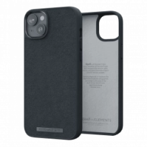 Чехол Njord Suede Comfort+ Case Black для iPhone 14 Plus (NA42CM00)