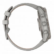 Смарт-часы Garmin Fenix 7X Pro Sapphire Solar Titanium w. Fog Gray/Ember O. Band (010-02778-14/15/64) UA