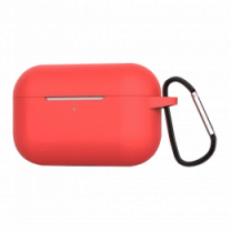 Чехол Blueo Liquid Silicone Case для AirPods Pro with Carbine Red