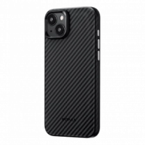 Чехол Pitaka MagEZ Case 4 Twill 1500D Black/Grey for iPhone 15 (KI1501)