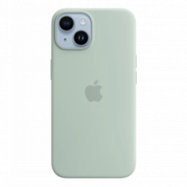 Чехол Силиконовый iPhone 14 Silicone Case with MagSafe Succulent (MPT13)