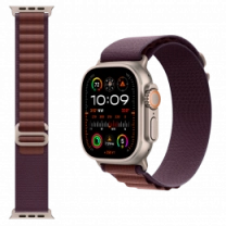 Ремешок Apple Alpine Loop Band Medium для Apple Watch 49mm - Indigo (MT5Q3)