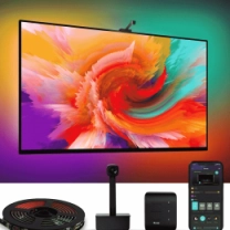 Набір адаптивного підсвічування Govee H6199 DreamView T1 TV Backlight 55-65', RGBIC, WI-FI/Bluetooth, чорний