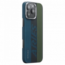 Чехол Pitaka Tactile Woven Case Aries Credit Card for iPhone 16 Pro Max (KI1601CRP)