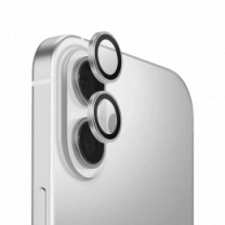 Защитное стекло на камеру UNIQ Optix Aluminium Camera iPhone 17 серебристое UNIQ-IP6.3 (2025)
