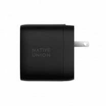 Зарядное устройство Native Union Fast GaN Charger PD 67W Dual USB-C Port Black (FAST-PD67-BLK-INT)