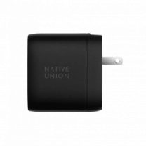 Зарядний пристрій Native Union Fast GaN Charger PD 67W Dual USB-C Port Black (FAST-PD67-BLK-INT)