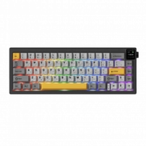 Беспроводная механическая клавиатура Ajazz AK650 Flying Fish Switch - Black (AK650-FF-BGY)