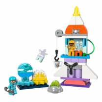 Конструктор LEGO DUPLO Town Пригоди на космічному шатлі 3в1