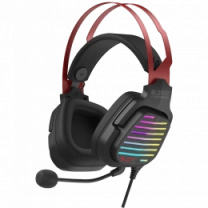 Гарнітура ігрова Bloody G560 Sports Red з підсвічуванням, колір чорно-червоний, USB