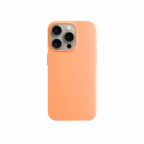Чехол Monblan для iPhone 15 Pro Max Magnetic Silicone MagSafe Orange Sorbet