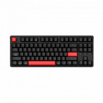 Клавиатура механическая Keychron C3 Pro 87Key, K pro Red, USB-A, QMK, Hot-swap, EN/UKR, RGB, чорний