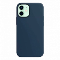 Чохол iPhone 12 mini Silicone Case with MagSafe - Deep Navy (MHKU3)