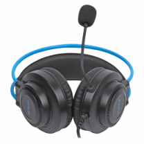 Навушники A4-Tech FH200i (Blue) з мікрофоном,колір сірий + блакитний