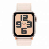 Смарт-годинник Apple Watch SE (gen 2) 2023 40mm Starlight Aluminum Case with Starlight Sport Loop (MR9W3)