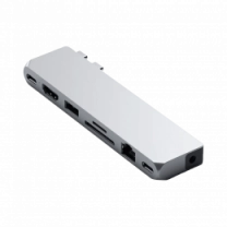 Satechi Aluminum USB-C Pro Hub Max Adapter Silver (ST-UCPHMXS)