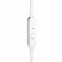Навушники з мікрофоном JBL Tune 110 White (JBLT110WHT)