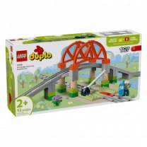 Конструктор LEGO DUPLO Town Додатковий набір. Залізничний міст і колії