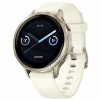 Смарт-часы Garmin Venu 4 41 mm Lunar Gold with Bone Silicone Band (010-03013-00)