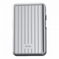 Зовнішній акумулятор Wiwu Trunk Series 5000mAh, 22,5w (PP03) Silver