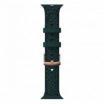 Ремешок Njord Salmon Leather Strap Dark Green для Apple Watch 45mm/44mm (SL14122)