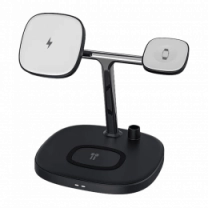 Бездротова Зарядка WIWU M8 Power Air 4in1 Series (Black)