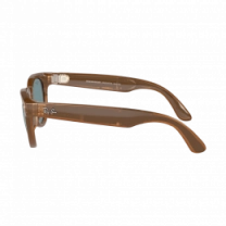 Смарт-окуляри Ray-Ban Meta Headliner Shiny Caramel/Blue with blue-violet light filter (RW4009 670680 50-23)