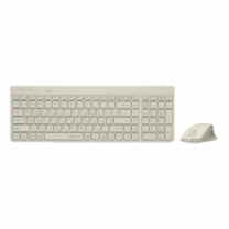 Комплект беспроводной клавиатура с мышью A4Tech Fstyler FG2400 Air