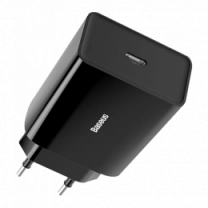 Адаптер Baseus Speed Mini PD Charger Type-C 20W Black (CCFS-SN01)