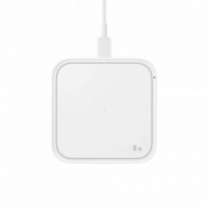 Бездротовий ЗП  SAMSUNG 15W Wireless Charger Pad with TA(EP-P2400TWEGEU) Білий