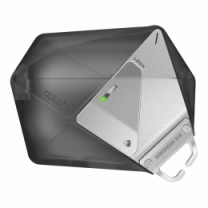 Чохол AULUMU A39 Case for AirPods 3 Pro,Translucent Gray black UA-A39-TG
