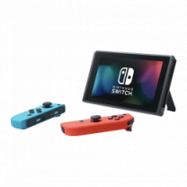 Портативна ігрова приставка Nintendo Switch with Neon Blue and Neon Red Joy-Con