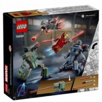 Конструктор LEGO Super Heroes Железный человек и Боевая Машина против Хаммер Дронов