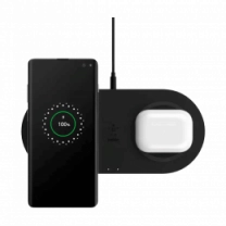 Зарядний пристрій бездротовий Belkin 2в1 10Вт, чорний