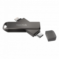 Накопитель SanDisk USB 3.0 iXpand Luxe 128Gb Type-C/Lightning (SDIX70N-128G-GN6NE)