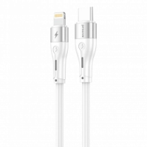 Кабель Proove Light Silicone Type-C to Lightning 27W (1m) (white)