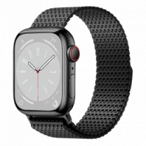 Ремінець Wiwu для Apple Watch 42/44/45/49mm Domino band Black
