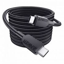 Кабель ANKER 310 USB-C to USB-C - 1.8m 240W Nylon (Чорний)