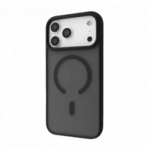 Чохол WAVE Matte Insane Case with Magnetic Ring iPhone 17 Pro (black)