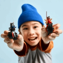 Конструктор LEGO Ninjago Скоростные гонки Кая на мотоцикле
