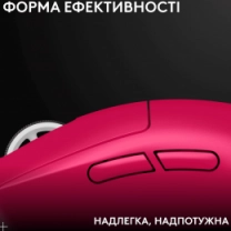 Миша LOGITECH G PRO X SUPERLIGHT 2 LIGHTSPEED Gaming, Magenta (910-006797)