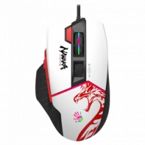Игровая мышь A4Tech W95 Max Bloodу, цвет белый+черный, активированое ПЗ