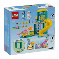 Конструктор LEGO Bluey Веселье с Блуи и Хлоей на игровой площадке