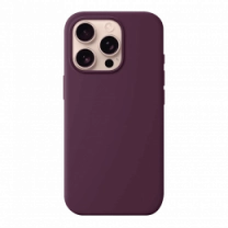 Чохол Monblan для iPhone 16 Pro Magnetic Silicone (Plum)